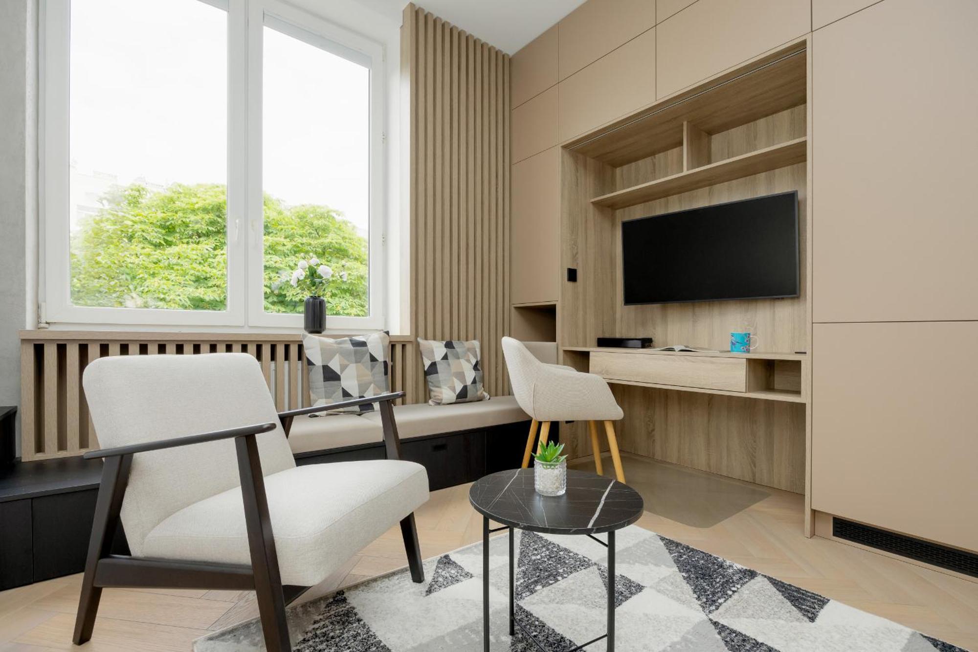 Przytulne Studio W Zielonej Okolicy Srodmiescia By Noclegi Renters Βαρσοβία Εξωτερικό φωτογραφία